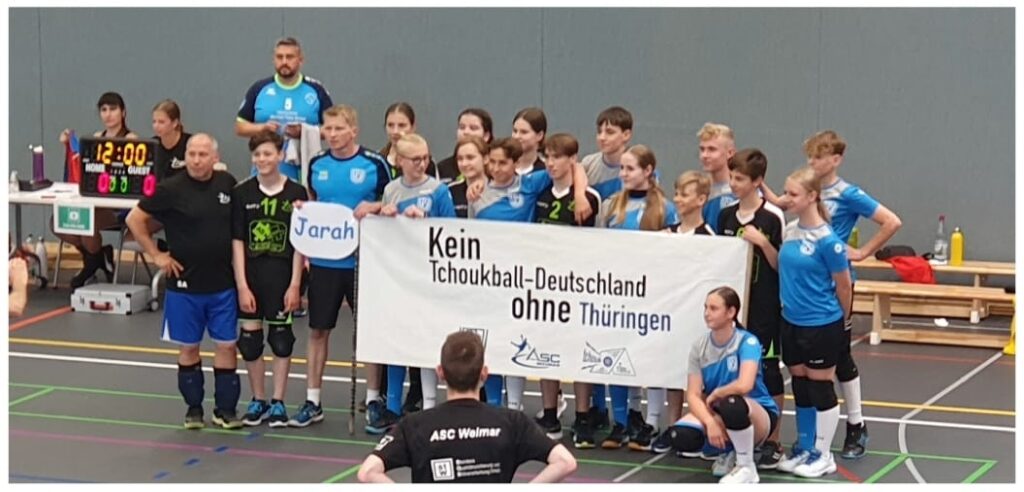 
Gruppenbild der M15 Teams des ASC Weimar M15 der SG Urbich