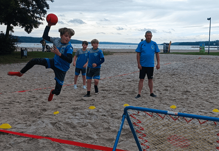 Tchoukball Sandsation Cup_Blue Teens