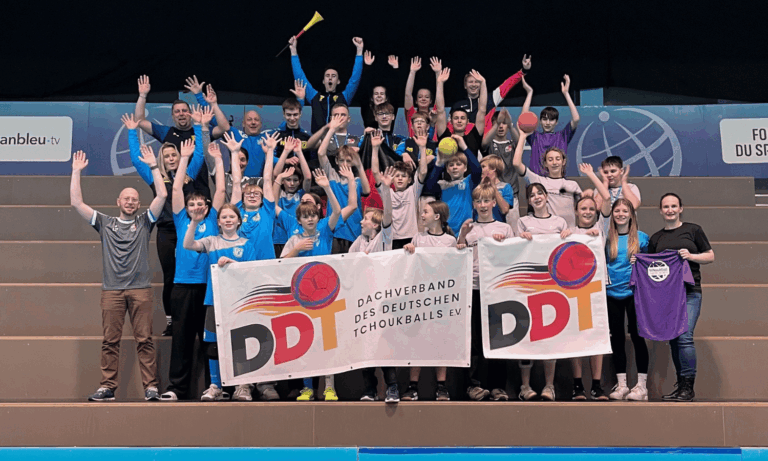 SG Urbich bei den Geneva Indoors 2025 – Tchoukball-Erlebnis auf internationaler Bühne